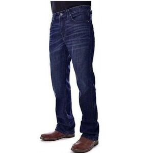 TK Axel Slim Boot Mens Dark Wash Denim Jeans W36 L32